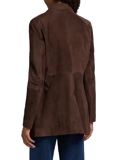 Arma Women's Safia Suede Jacket - Mud Brown | Thumbnail 5 Arma Women's Safia Suede Jacket - Mud Brown | Thumbnail 5