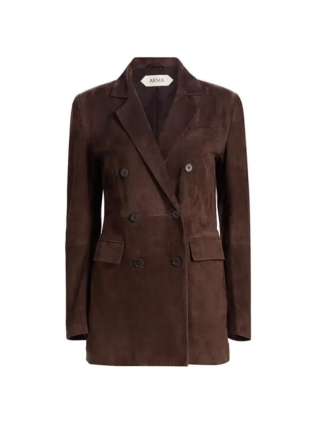 Women's Safia Suede Jacket - Mud Brown Women's Safia Suede Jacket - Mud Brown
