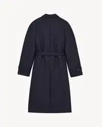 Saint Laurent Belted balmacaan in brushed wool gabardine | Thumbnail 6 Saint Laurent Belted balmacaan in brushed wool gabardine | Thumbnail 6