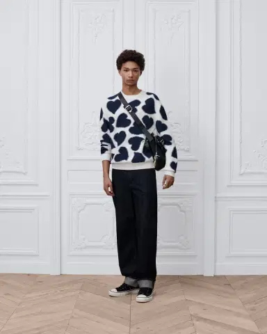Dior Dior Heart Sweater | Thumbnail 3 Dior Dior Heart Sweater | Thumbnail 3