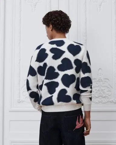 Dior Dior Heart Sweater | Thumbnail 4 Dior Dior Heart Sweater | Thumbnail 4