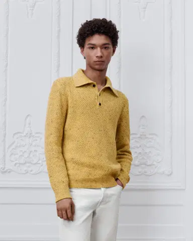 Dior Sweater with Buttoned Collar | Thumbnail 2 Dior Sweater with Buttoned Collar | Thumbnail 2