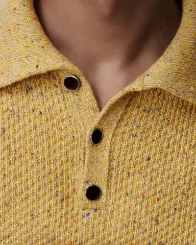 Dior Sweater with Buttoned Collar | Thumbnail 4 Dior Sweater with Buttoned Collar | Thumbnail 4