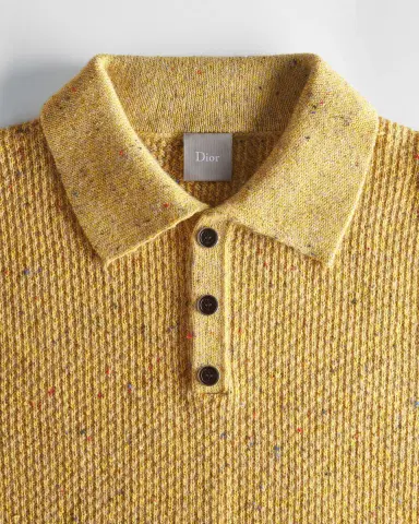 Dior Sweater with Buttoned Collar | Thumbnail 6 Dior Sweater with Buttoned Collar | Thumbnail 6