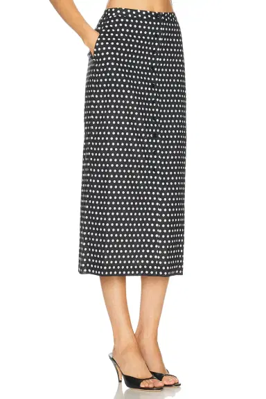 Frame The Polka Dot Skirt | Thumbnail 3 Frame The Polka Dot Skirt | Thumbnail 3