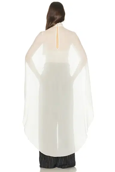 Helsa Georgette Cape Top | Thumbnail 4 Helsa Georgette Cape Top | Thumbnail 4