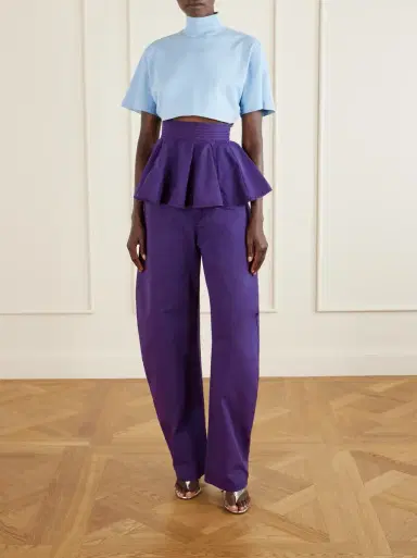 Alaïa Mid-rise wide-leg jeans | Thumbnail 2 Alaïa Mid-rise wide-leg jeans | Thumbnail 2