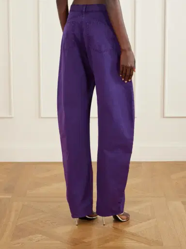 Alaïa Mid-rise wide-leg jeans | Thumbnail 4 Alaïa Mid-rise wide-leg jeans | Thumbnail 4