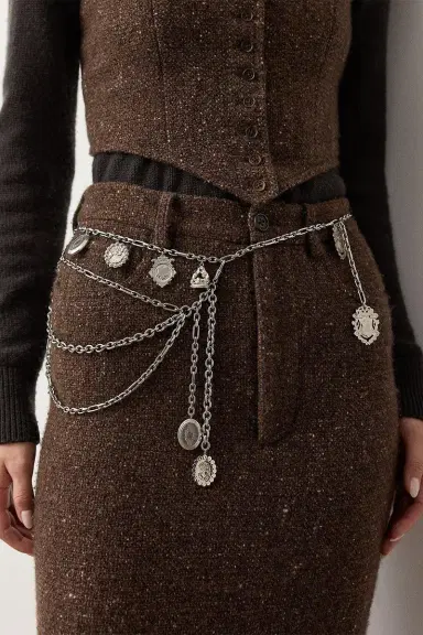 Ralph Lauren Multichain Charm Belt | Thumbnail 2 Ralph Lauren Multichain Charm Belt | Thumbnail 2