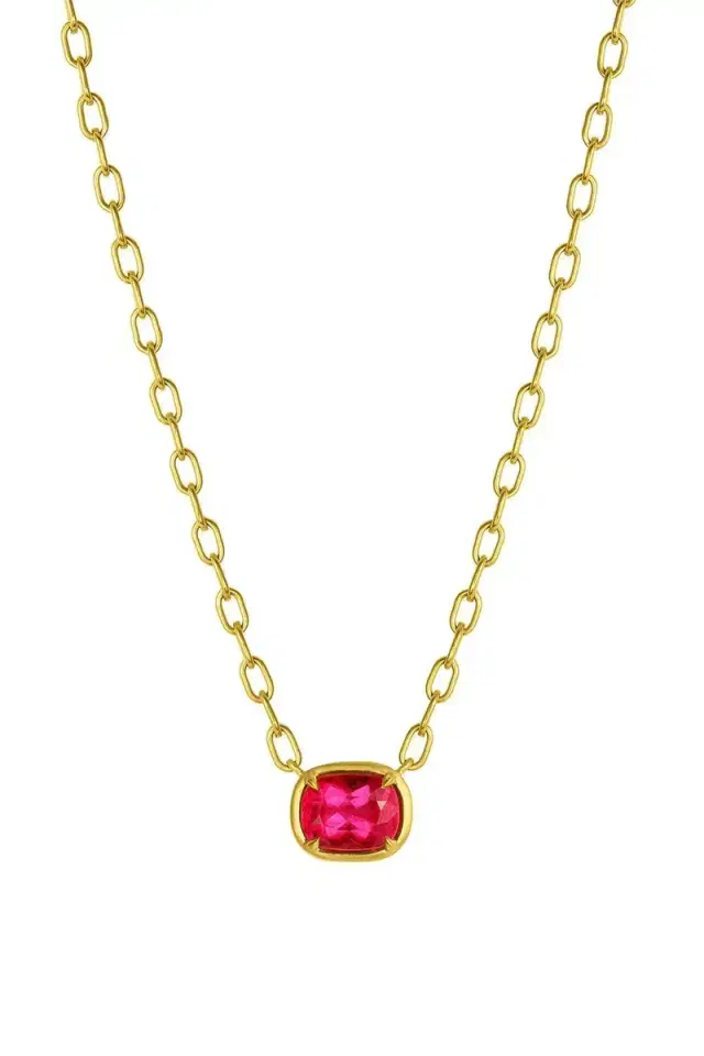 Pink Tourmaline Bijou Necklace Pink Tourmaline Bijou Necklace