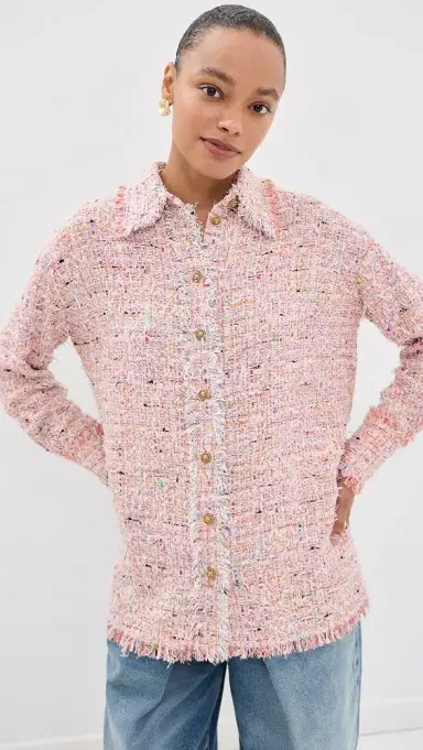 Balmain Light Tweed Overshirt | Thumbnail 2 Balmain Light Tweed Overshirt | Thumbnail 2