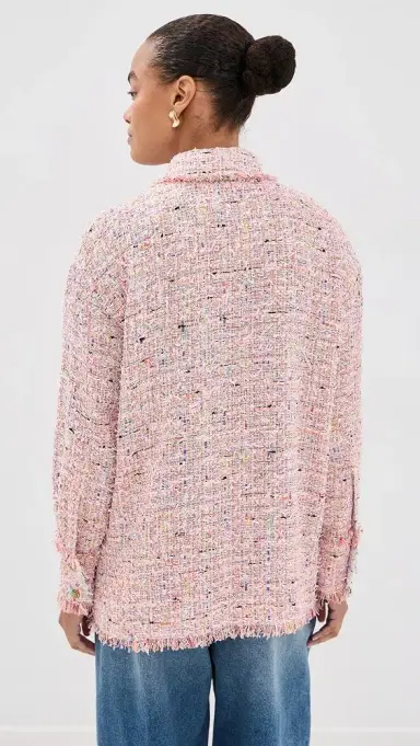 Balmain Light Tweed Overshirt | Thumbnail 3 Balmain Light Tweed Overshirt | Thumbnail 3