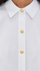 L'Agence Cosette Crop High Low Shirt | Thumbnail 5 L'Agence Cosette Crop High Low Shirt | Thumbnail 5