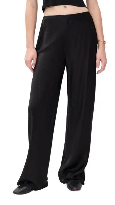 Reformation Gale Satin Mid Rise Bias Pants | Thumbnail 1 Reformation Gale Satin Mid Rise Bias Pants | Thumbnail 1