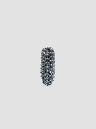 Simkhai Women's Morgan Metal Clutch - Black | Thumbnail 3 Simkhai Women's Morgan Metal Clutch - Black | Thumbnail 3