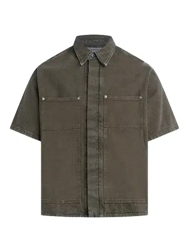 Hudson Jeans Men's Carpenter Denim Short-Sleeve Shirt - Hillside | Thumbnail 1 Hudson Jeans Men's Carpenter Denim Short-Sleeve Shirt - Hillside | Thumbnail 1