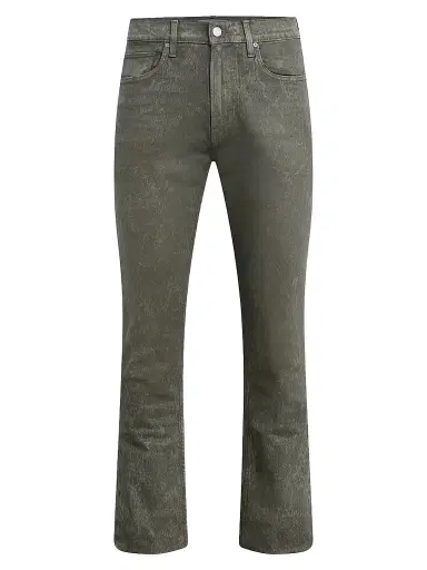 Hudson Jeans Men's Walker Kick Flare Jeans - Wax Olive | Thumbnail 1 Hudson Jeans Men's Walker Kick Flare Jeans - Wax Olive | Thumbnail 1