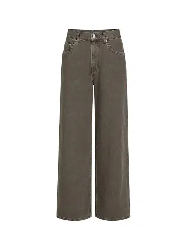 TWP Women's Song Sung Blue Cotton-Linen Wide-Leg Jeans - Dark Stone - Size 32 | Thumbnail 1 TWP Women's Song Sung Blue Cotton-Linen Wide-Leg Jeans - Dark Stone - Size 32 | Thumbnail 1