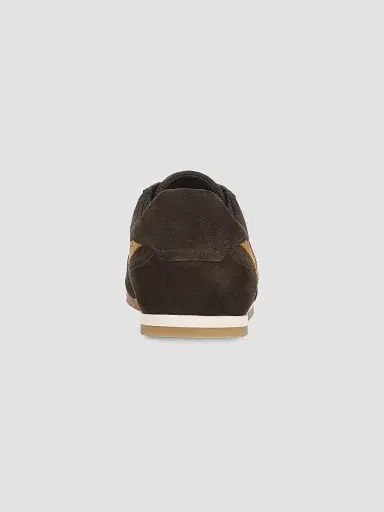 Vince Men's Bayside Jogger Suede Sneakers - Cocoa Brown Honey Brown | Thumbnail 3 Vince Men's Bayside Jogger Suede Sneakers - Cocoa Brown Honey Brown | Thumbnail 3