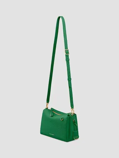 Maison de Sabre Women's The Soft Trio Crossbody Bag - Emerald Green | Thumbnail 2 Maison de Sabre Women's The Soft Trio Crossbody Bag - Emerald Green | Thumbnail 2