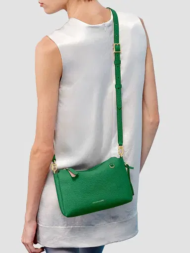 Maison de Sabre Women's The Soft Trio Crossbody Bag - Emerald Green | Thumbnail 4 Maison de Sabre Women's The Soft Trio Crossbody Bag - Emerald Green | Thumbnail 4