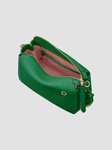 Maison de Sabre Women's The Soft Trio Crossbody Bag - Emerald Green | Thumbnail 7 Maison de Sabre Women's The Soft Trio Crossbody Bag - Emerald Green | Thumbnail 7