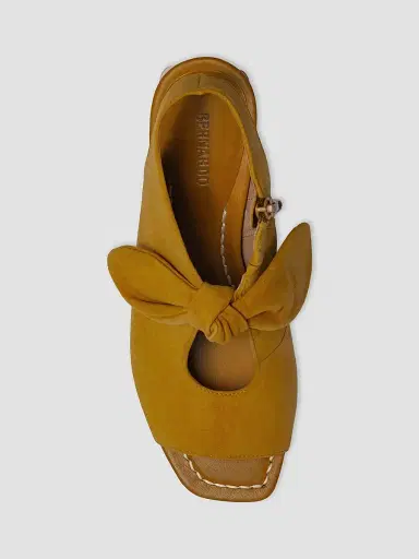 Bernardo Women's Lizzie Suede Sandal Booties - Ginger | Thumbnail 4 Bernardo Women's Lizzie Suede Sandal Booties - Ginger | Thumbnail 4