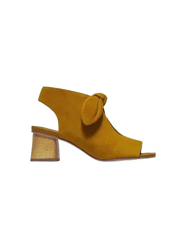 Bernardo Women's Lizzie Suede Sandal Booties - Ginger | Thumbnail 1 Bernardo Women's Lizzie Suede Sandal Booties - Ginger | Thumbnail 1