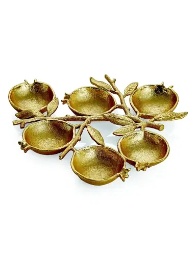 Michael Aram Pomegranate Sedar Plate | Thumbnail 1 Michael Aram Pomegranate Sedar Plate | Thumbnail 1