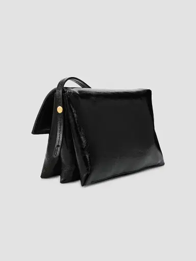 Wandler Women's Ida Trio Leather Clutch - Black Glaze | Thumbnail 3 Wandler Women's Ida Trio Leather Clutch - Black Glaze | Thumbnail 3