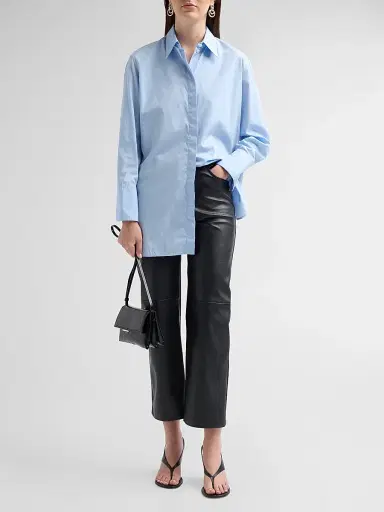 Wandler Women's Ida Trio Leather Clutch - Black Glaze | Thumbnail 5 Wandler Women's Ida Trio Leather Clutch - Black Glaze | Thumbnail 5