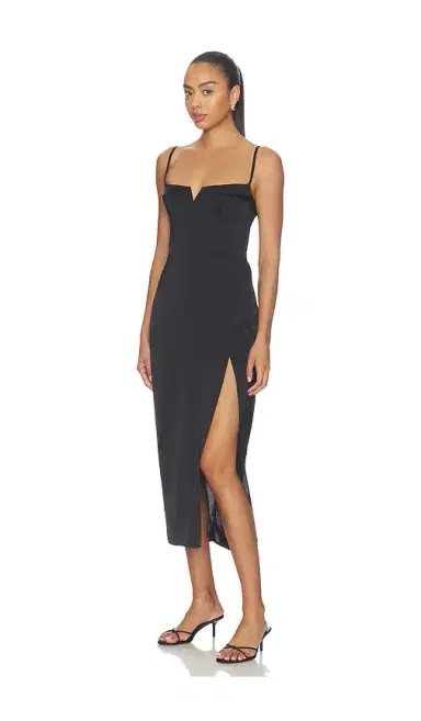 Amanda Uprichard Lyra Midi Dress | Thumbnail 2 Amanda Uprichard Lyra Midi Dress | Thumbnail 2