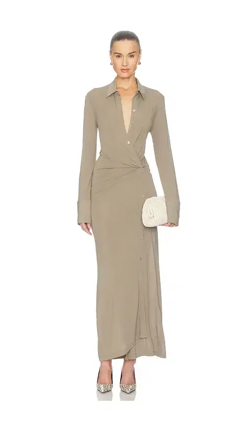 Twisted Shirt Dress Twisted Shirt Dress