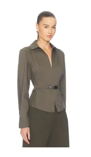 Simkhai Loriel Belted Shirt | Thumbnail 2 Simkhai Loriel Belted Shirt | Thumbnail 2