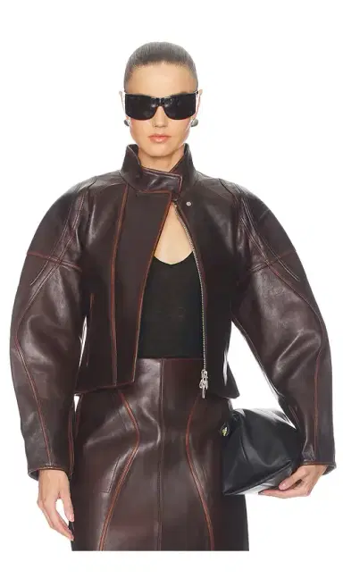 Helmut Lang Leather Saddle Jacket | Thumbnail 2 Helmut Lang Leather Saddle Jacket | Thumbnail 2