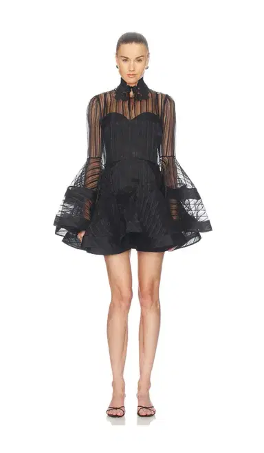 Zimmermann Valiant Lantern Mini Dress | Thumbnail 1 Zimmermann Valiant Lantern Mini Dress | Thumbnail 1