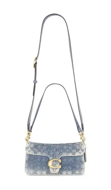 Coach Soft Crystal Signature Denim Tabby Bag 26 | Thumbnail 1 Coach Soft Crystal Signature Denim Tabby Bag 26 | Thumbnail 1
