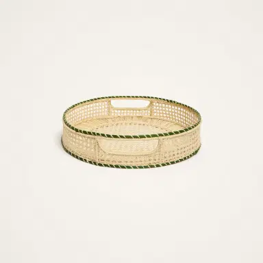 La Double J Raffia Tray | Thumbnail 2 La Double J Raffia Tray | Thumbnail 2