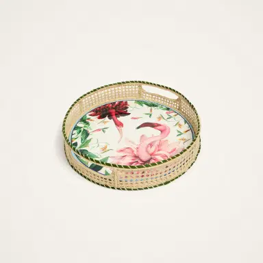 La Double J Raffia Tray | Thumbnail 3 La Double J Raffia Tray | Thumbnail 3