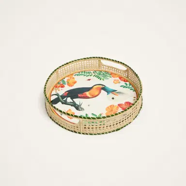 La Double J Raffia Tray | Thumbnail 4 La Double J Raffia Tray | Thumbnail 4