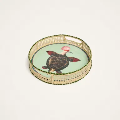 La Double J Raffia Tray | Thumbnail 6 La Double J Raffia Tray | Thumbnail 6