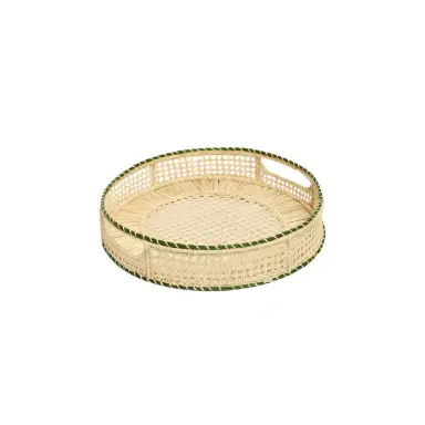 La Double J Raffia Tray | Thumbnail 1 La Double J Raffia Tray | Thumbnail 1