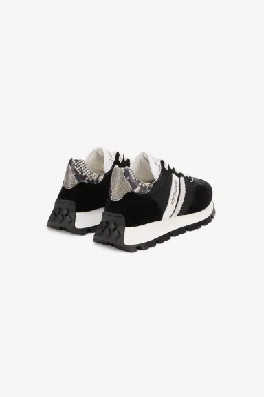Roberto Cavalli Black Sneakers With RC Logo | Thumbnail 3 Roberto Cavalli Black Sneakers With RC Logo | Thumbnail 3