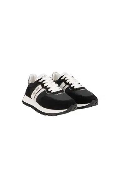 Roberto Cavalli Black Sneakers With RC Logo | Thumbnail 1 Roberto Cavalli Black Sneakers With RC Logo | Thumbnail 1