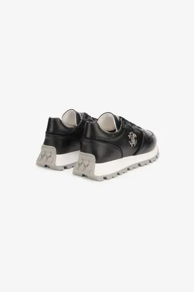 Roberto Cavalli Black Sneakers with RC Monogram | Thumbnail 3 Roberto Cavalli Black Sneakers with RC Monogram | Thumbnail 3