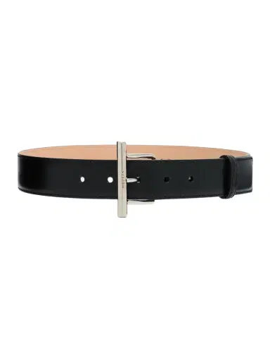 Alexander McQueen T-Bar Skinny Leather Belt | Thumbnail 1 Alexander McQueen T-Bar Skinny Leather Belt | Thumbnail 1