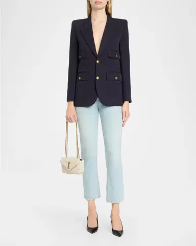 Saint Laurent Quilted Leather Shoulder Bag | Thumbnail 5 Saint Laurent Quilted Leather Shoulder Bag | Thumbnail 5