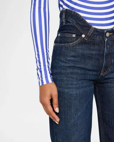 Jean Paul Gaultier Arched Waist Straight-Leg Jeans | Thumbnail 5 Jean Paul Gaultier Arched Waist Straight-Leg Jeans | Thumbnail 5