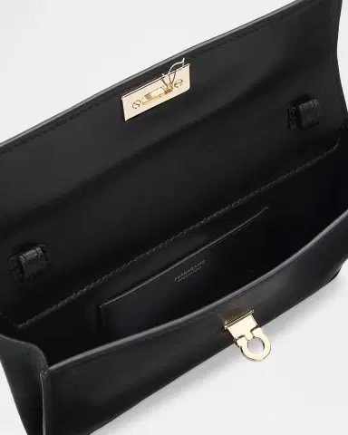 Ferragamo Harley Mini Leather Shoulder Bag | Thumbnail 4 Ferragamo Harley Mini Leather Shoulder Bag | Thumbnail 4