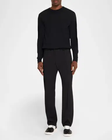 Valentino Garavani Men's Open Royco Sneakers in Nappa Calfskin | Thumbnail 3 Valentino Garavani Men's Open Royco Sneakers in Nappa Calfskin | Thumbnail 3
